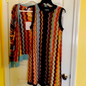 Missoni by Target cardigan & dress